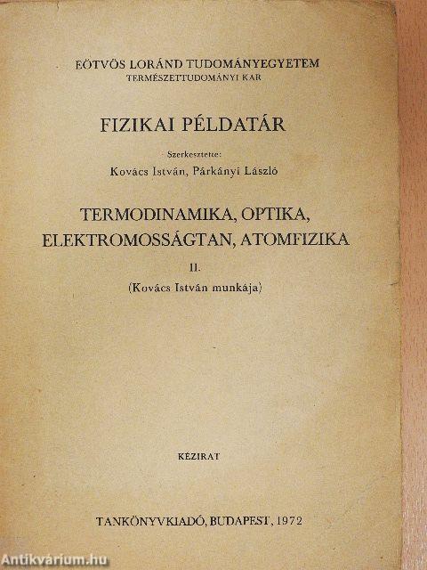 Fizikai példatár II.