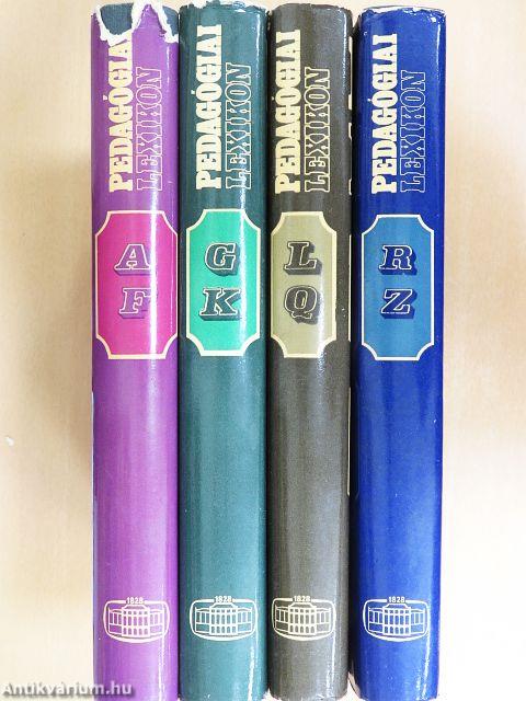 Pedagógiai lexikon I-IV. 