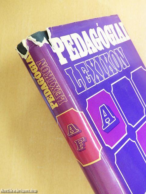Pedagógiai lexikon I-IV. 