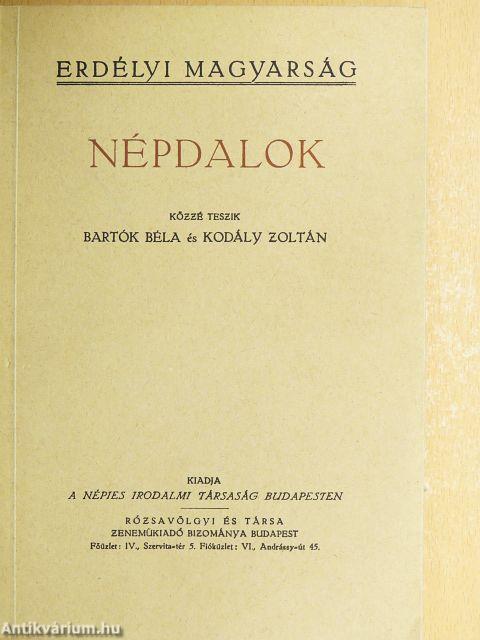 Népdalok