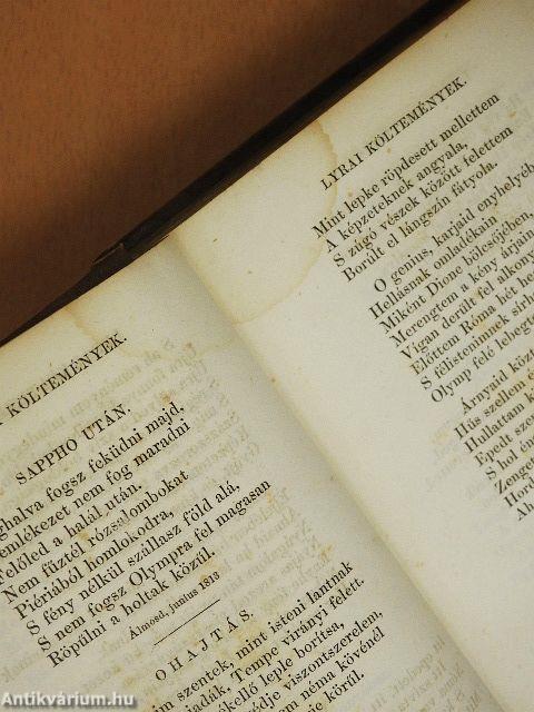 Kölcsei Kölcsey Ferencz minden munkái I-VIII.