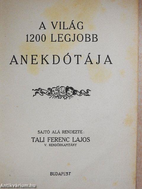 A világ 1200 legjobb anekdótája
