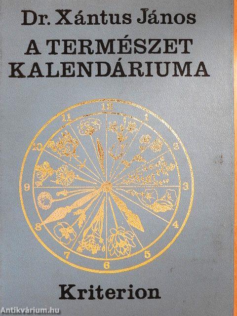 A természet kalendáriuma 1972