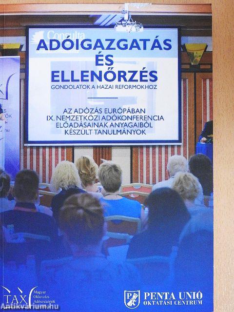 Adóigazgatás és ellenőrzés