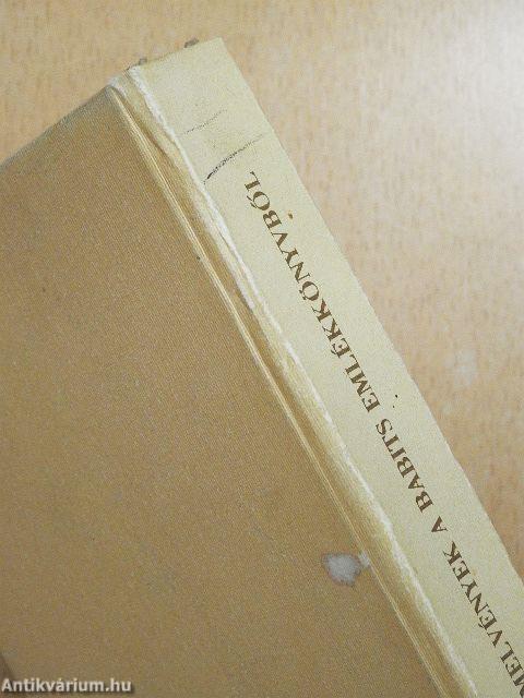 Szemelvények a Babits emlékkönyvből