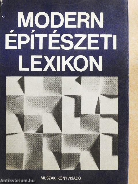 Modern építészeti lexikon