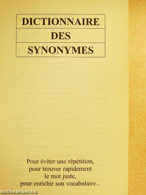 Dictionnaire des Synonymes