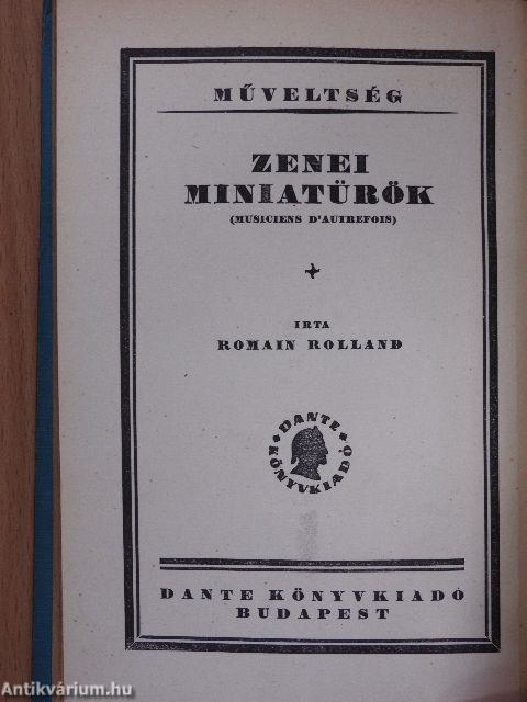 Zenei miniatürök II.