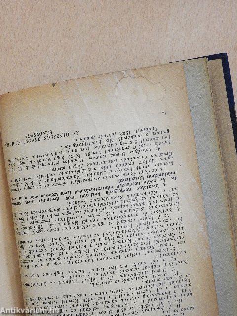 Az Országos Orvosi Kamara hivatalos névjegyzéke 1939.