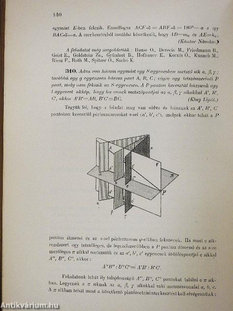 Középiskolai mathematikai lapok 1895-1896. (nem teljes évfolyam)/1896-1897. október-junius