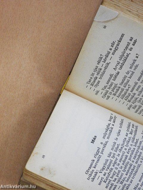 Göre Gábor biró úr könyve/Tapasztalatok