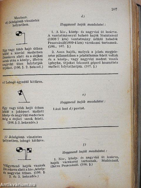 Magyar Folyamhajózási Évkönyv 1935