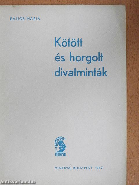 Kötött és horgolt divatminták