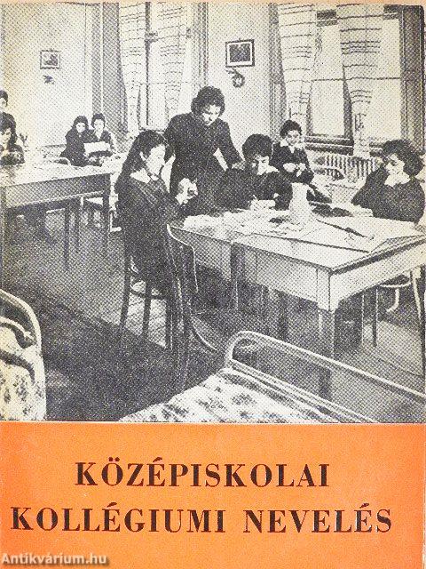 Középiskolai kollégiumi nevelés