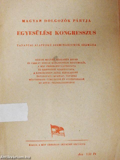 Egyesülési kongresszus