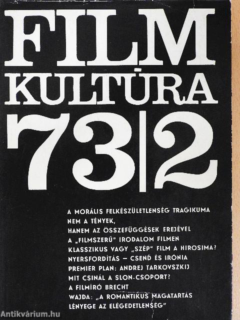 Filmkultúra 1973. március-április