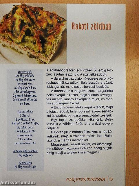 Rakott, töltött ételek