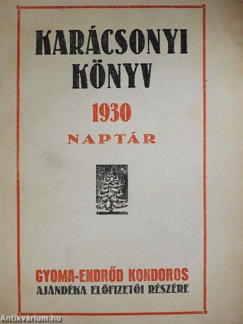 Karácsonyi könyv 1930.