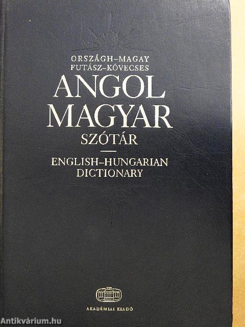 Angol-magyar szótár