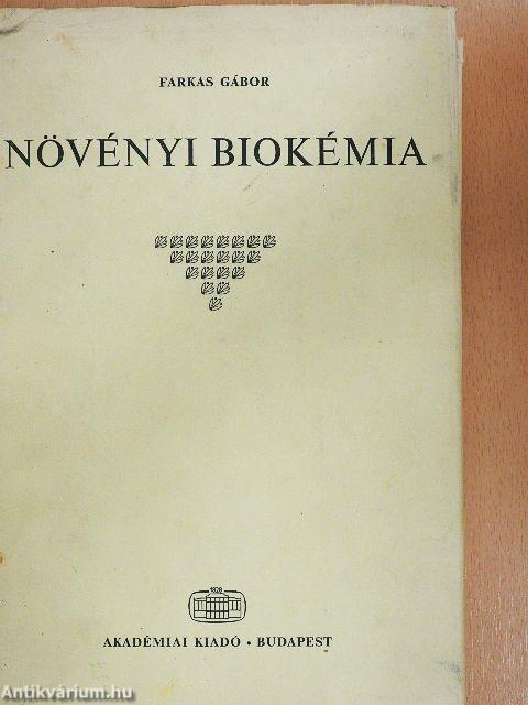 Növényi biokémia