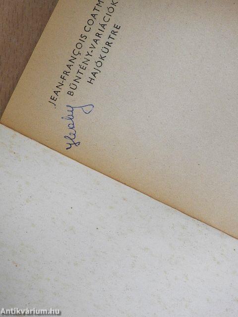 Bűntény-variációk hajókürtre