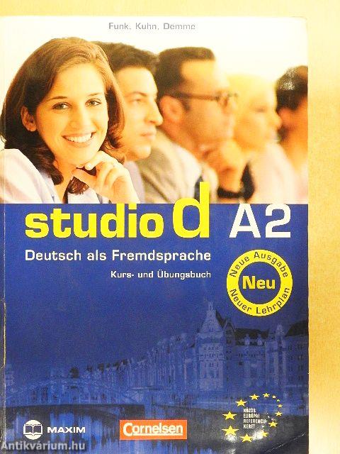 Studio d A2 - Kurs- und Übungsbuch - CD-vel