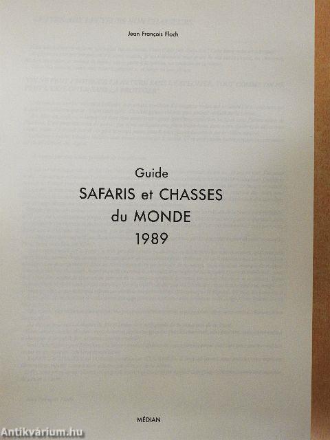 Guide Safaris et Chasses du Monde 1989