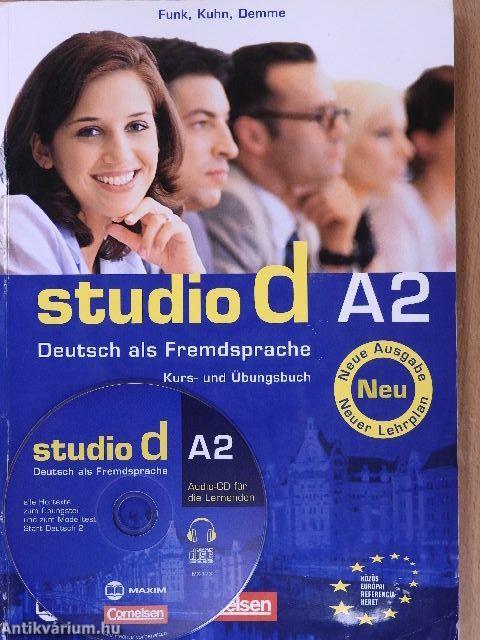 Studio d A2 - Kurs- und Übungsbuch - CD-vel