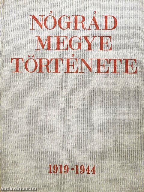 Nógrád megye története III.