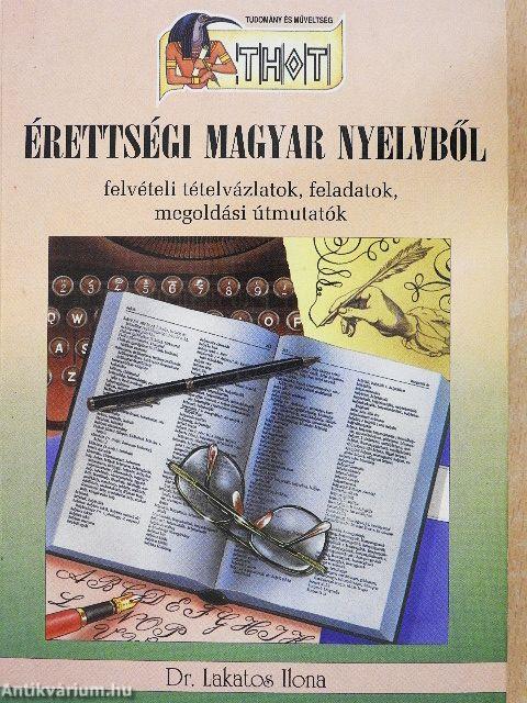 Érettségi magyar nyelvből