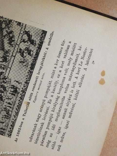 Udvari élet a franczia királyok alatt