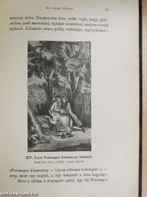 Udvari élet a franczia királyok alatt