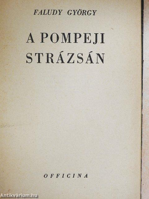 A pompeji strázsán