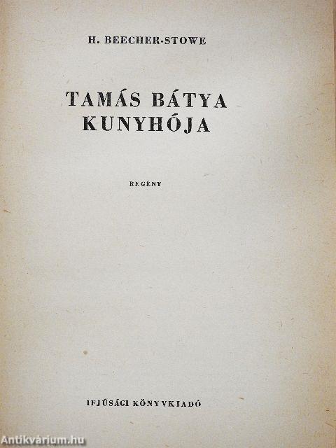 Tamás bátya kunyhója
