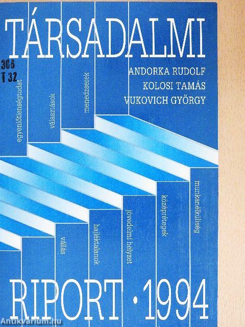 Társadalmi riport 1994