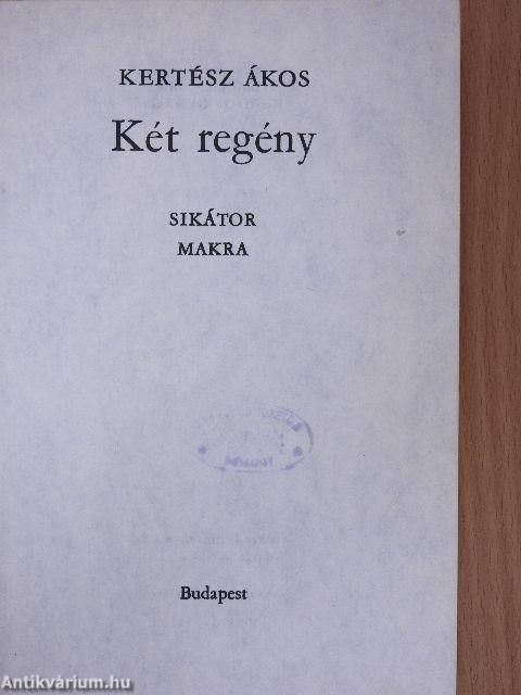 Sikátor/Makra