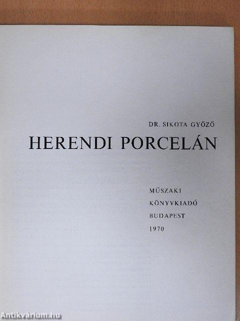 Herendi porcelán