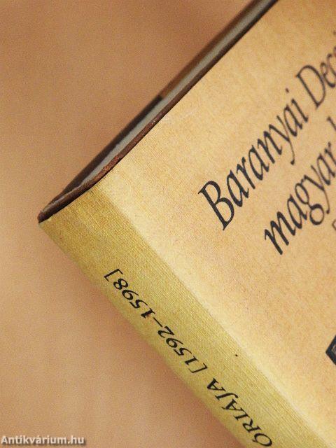 Baranyai Decsi János magyar históriája