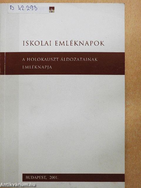 A holokauszt áldozatainak emléknapja