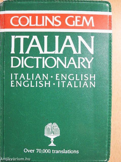 Collins Gem Italian Dictionary