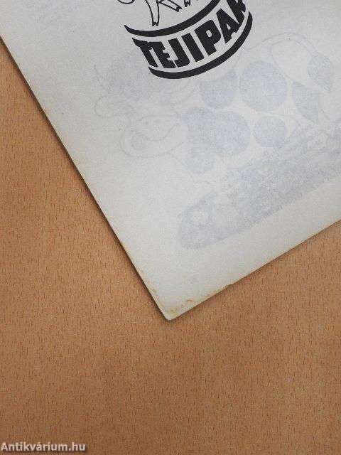 Tejtermékekből reggeli, ebéd, vacsora