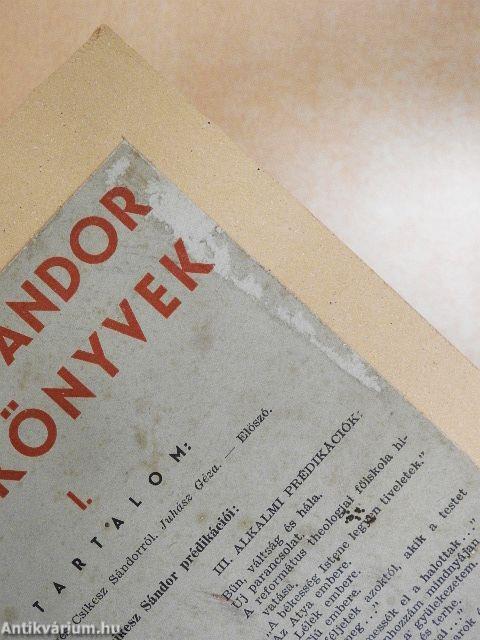 Csikesz Sándor Emlékkönyvek 1. 