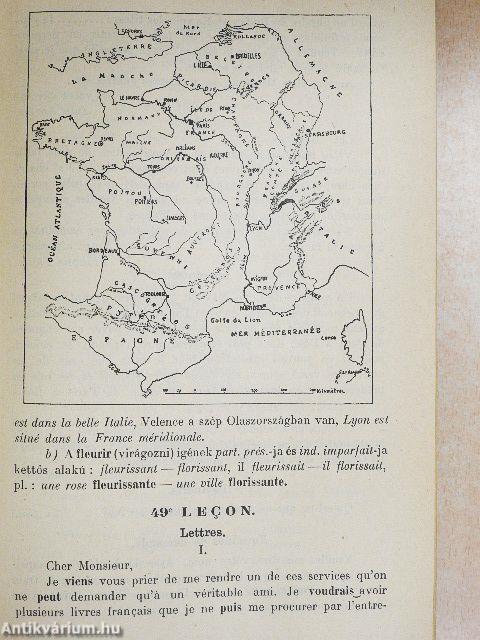 Francia nyelvkönyv/Francia irodalmi olvasókönyv I-II./Francia Nyelvtan/Francia stilusgyakorlatok