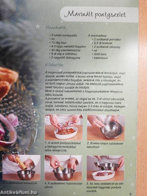 Változatos halételek