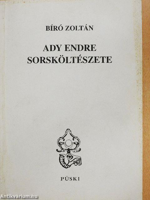 Ady Endre sorsköltészete