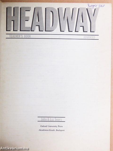 Headway - Advanced - Teacher's Book