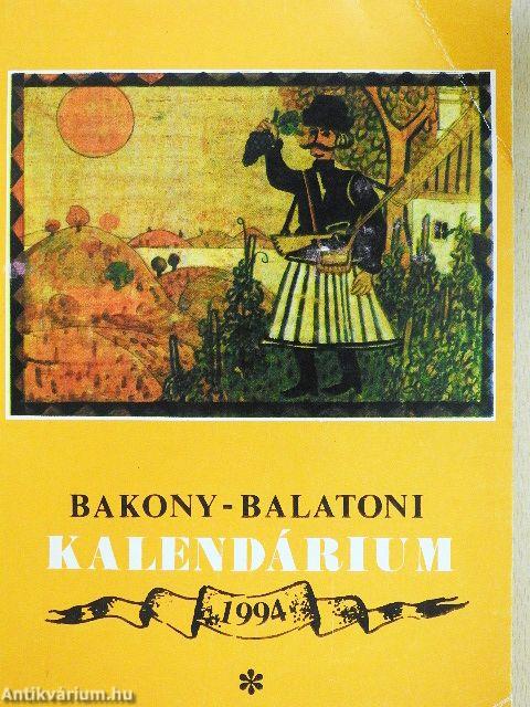 Bakony-Balatoni Kalendárium 1994