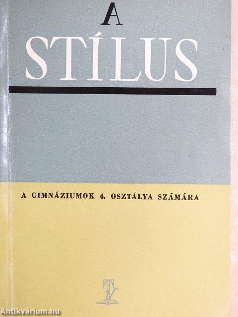 A stílus