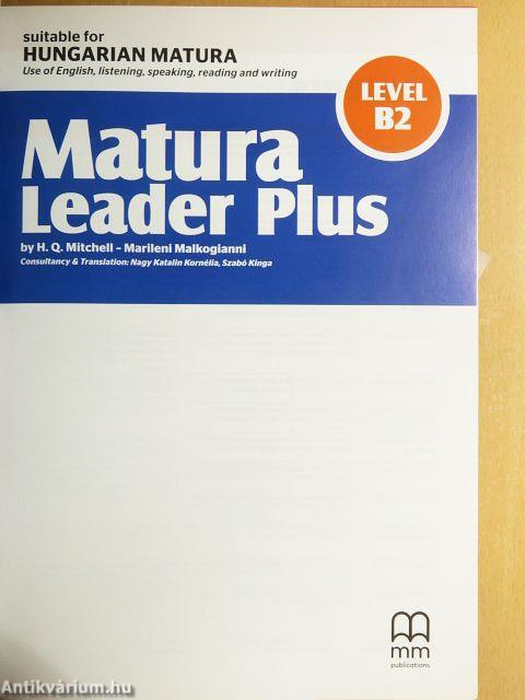 Matura Leader Plus - CD-vel