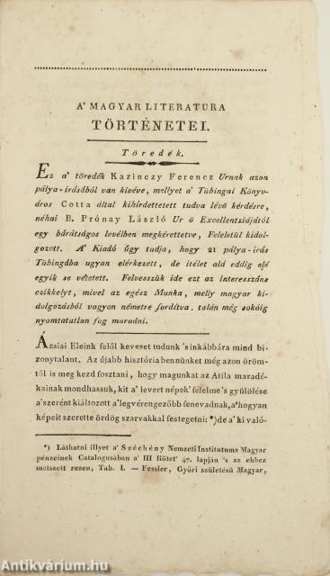 Erdélyi muzéum I-X.